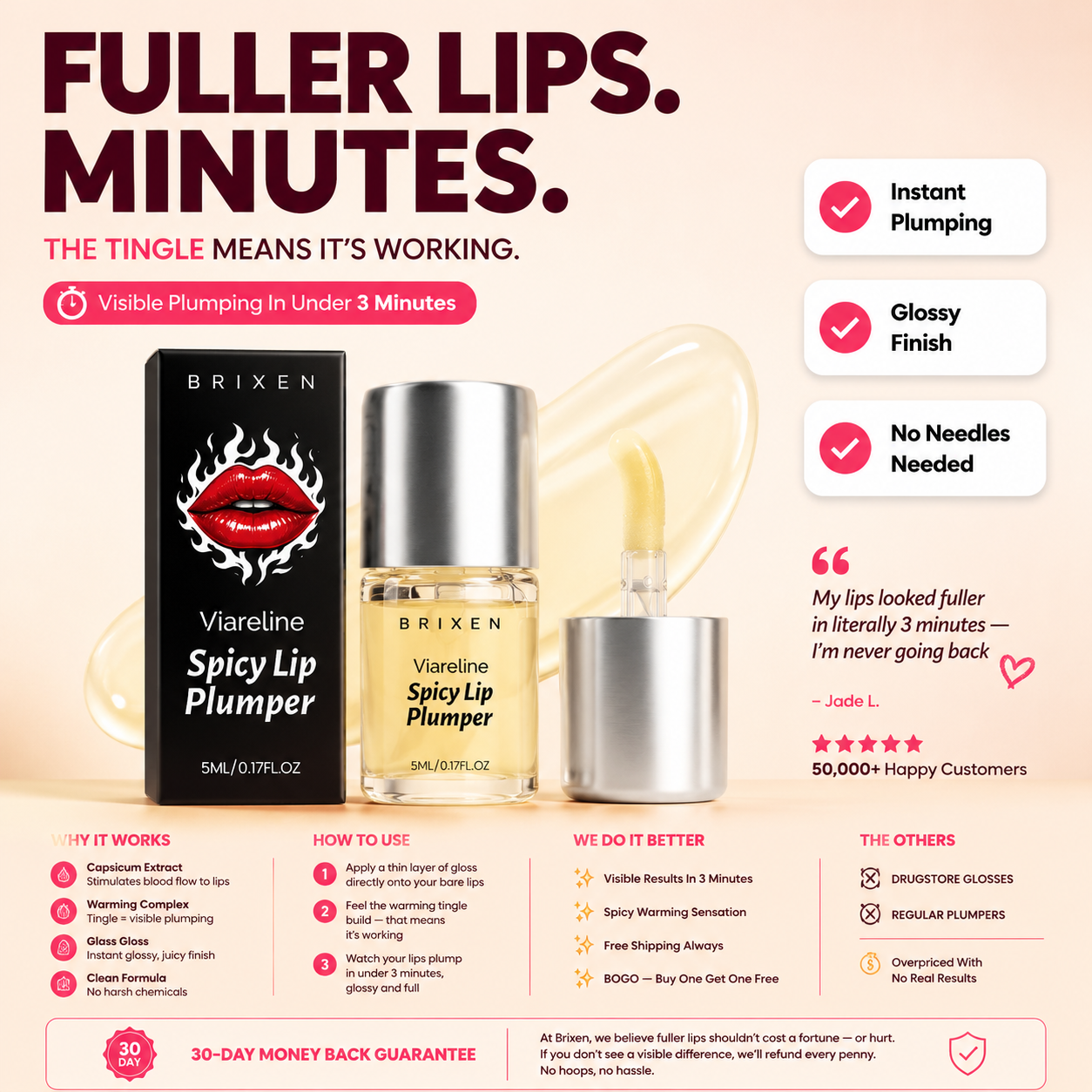 Viareline Spicy Lip Plumper